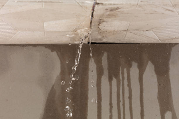 Professional Sewage Cleanup technician working in Yantic, CT